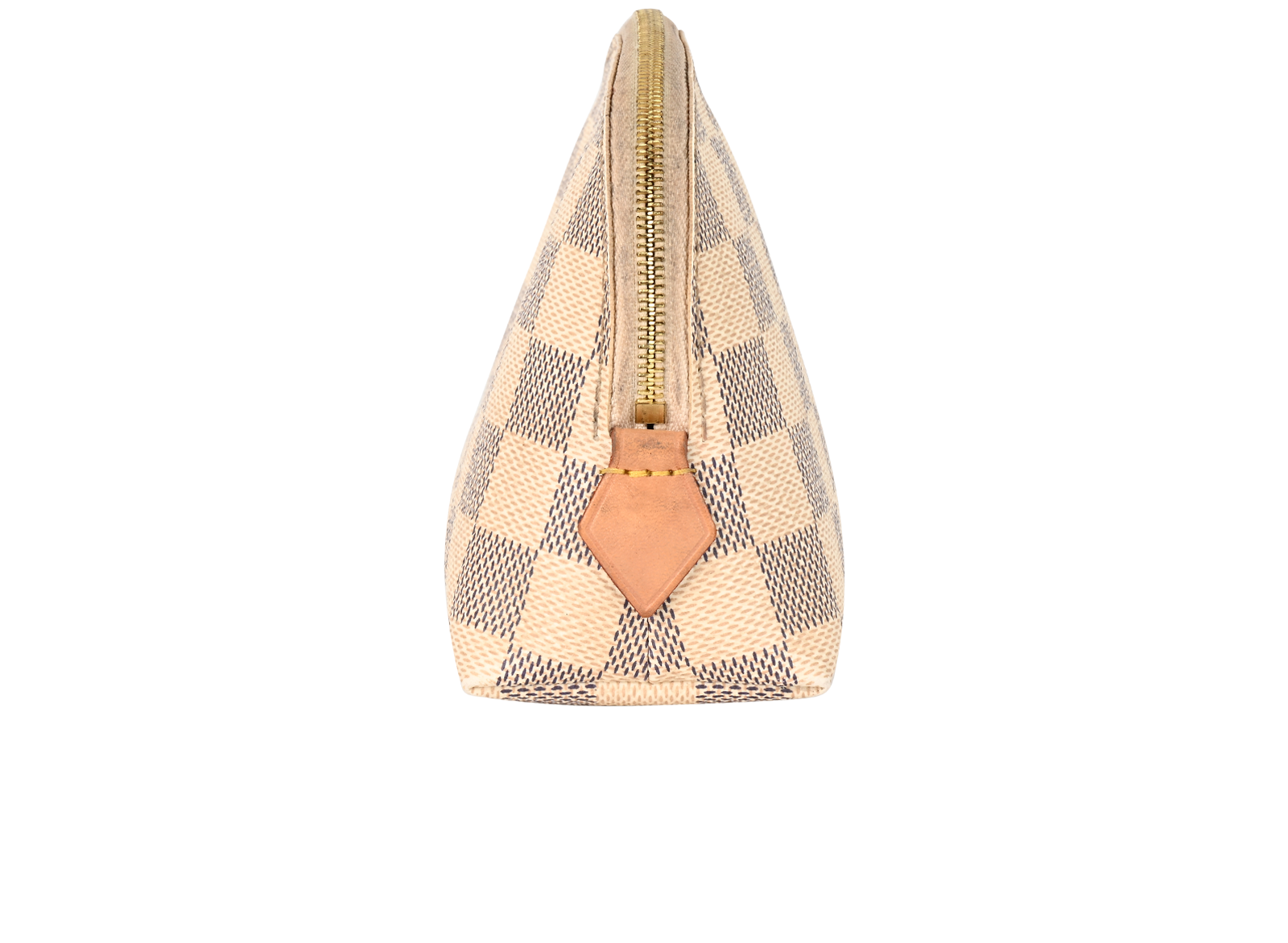 Louis Vuitton Cosmetic PM Pouch, &pound;280, Accessories, White, Canvas, Bottom view